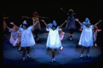 L-R) Chita Rivera, Leslie Uggams and Dorothy Loudon in a scene from the Broadway production of the musical "Jerry's Girls." (New York)