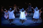 L-R) Chita Rivera, Leslie Uggams and Dorothy Loudon in a scene from the Broadway production of the musical "Jerry's Girls." (New York)