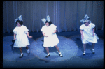 L-R) Chita Rivera, Leslie Uggams and Dorothy Loudon in a scene from the Broadway production of the musical "Jerry's Girls." (New York)