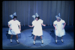L-R) Chita Rivera, Leslie Uggams and Dorothy Loudon in a scene from the Broadway production of the musical "Jerry's Girls." (New York)
