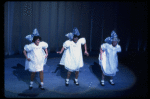 L-R) Chita Rivera, Leslie Uggams and Dorothy Loudon in a scene from the Broadway production of the musical "Jerry's Girls." (New York)