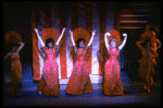 L-R) Leslie Uggams, Chita Rivera and Dorothy Loudon in a scene from the Broadway production of the musical "Jerry's Girls." (New York)