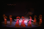 L-R) Leslie Uggams, Chita Rivera and Dorothy Loudon in a scene from the Broadway production of the musical "Jerry's Girls." (New York)