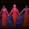 L-R) Chita Rivera, Dorothy Loudon and Leslie Uggams in a scene from the Broadway production of the musical "Jerry's Girls." (New York)