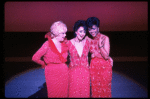 L-R) Dorothy Loudon, Chita Rivera and Leslie Uggams in a scene from the Broadway production of the musical "Jerry's Girls." (New York)