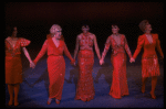 L-R) Dorothy Loudon, Leslie Uggams and Chita Rivera in a scene from the Broadway production of the musical "Jerry's Girls." (New York)