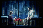 L-R) Brent Carver and Anthony Crivello in a scene from the Broadway production of the musical "Kiss Of The Spiderwoman." (New York)