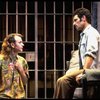 L-R) Brent Carver and Anthony Crivello in a scene from the Broadway production of the musical "Kiss Of The Spiderwoman." (New York)