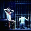 L-R) Brent Carver and Anthony Crivello in a scene from the Broadway production of the musical "Kiss Of The Spiderwoman." (New York)