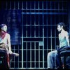 L-R) Brent Carver and Anthony Crivello in a scene from the Broadway production of the musical "Kiss Of The Spiderwoman." (New York)