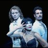 R-L) Brent Carver, Chita Rivera and Anthony Crivello in a scene from the Broadway production of the musical "Kiss Of The Spiderwoman." (New York)