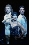 R-L) Brent Carver, Chita Rivera and Anthony Crivello in a scene from the Broadway production of the musical "Kiss Of The Spiderwoman." (New York)