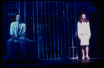 Anthony Crivello and Kirsti Carnahan in a scene from the Broadway production of the musical "Kiss Of The Spiderwoman"