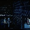 2L-R) Herndon Lackey and Brent Carver in a scene from the Broadway production of the musical "Kiss Of The Spiderwoman." (New York)