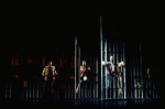 Prisoners in a scene from the Broadway production of the musical "Kiss Of The Spiderwoman." (New York)