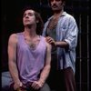 L-R) Jeff Hyslop and Anthony Crivello in a scene from the Broadway production of the musical "Kiss Of The Spider Woman." (New York)