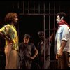 L-R) Jeff Hyslop and Anthony Crivello in a scene from the Broadway production of the musical "Kiss Of The Spider Woman." (New York)