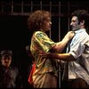 L-R) Jeff Hyslop and Anthony Crivello in a scene from the Broadway production of the musical "Kiss Of The Spider Woman." (New York)