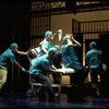 Jeff Hyslop and dancers in a scene from the Broadway production of the musical "Kiss Of The Spider Woman." (New York)