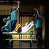 Jeff Hyslop and dancers in a scene from the Broadway production of the musical "Kiss Of The Spider Woman." (New York)