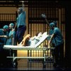 Jeff Hyslop and dancers in a scene from the Broadway production of the musical "Kiss Of The Spider Woman." (New York)