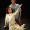L-R) Jeff Hyslop and Brian Mitchell in a scene from the Broadway production of the musical "Kiss Of The Spider Woman." (New York)