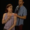 L-R) Jeff Hyslop and Brian Mitchell in a scene from the Broadway production of the musical "Kiss Of The Spider Woman." (New York)