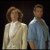 L-R) Jeff Hyslop and Brian Mitchell in a scene from the Broadway production of the musical "Kiss Of The Spider Woman." (New York)