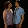 L-R) Jeff Hyslop and Brian Mitchell in a scene from the Broadway production of the musical "Kiss Of The Spider Woman." (New York)