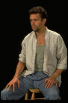 Brian Mitchell in a scene from the Broadway production of the musical "Kiss Of The Spider Woman." (New York)