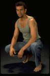 Brian Mitchell in a scene from the Broadway production of the musical "Kiss Of The Spider Woman." (New York)
