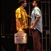 R-L) Brian Stokes Mitchell and Howard McGillin in a scene from the Broadway production of the musical "Kiss Of The Spider Woman." (New York)