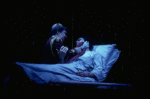 Howard McGillin and Merle Louise in a scene from the Broadway production of the musical "Kiss Of The Spider Woman." (New York)