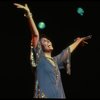 Singer Lena Horne performing a number from her one-woman Broadway show "Lena Horne: The Lady And Her Music." (New York)