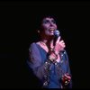Singer Lena Horne performing a number from her one-woman Broadway show "Lena Horne: The Lady And Her Music." (New York)