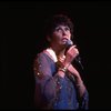 Singer Lena Horne performing a number from her one-woman Broadway show "Lena Horne: The Lady And Her Music." (New York)
