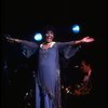 Singer Lena Horne performing a number from her one-woman Broadway show "Lena Horne: The Lady And Her Music." (New York)