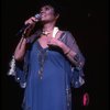 Singer Lena Horne performing a number from her one-woman Broadway show "Lena Horne: The Lady And Her Music." (New York)
