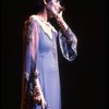 Singer Lena Horne performing a number from her one-woman Broadway show "Lena Horne: The Lady And Her Music." (New York)