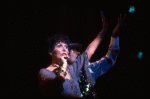 Singer Lena Horne performing a number from her one-woman Broadway show "Lena Horne: The Lady And Her Music." (New York)