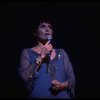 Singer Lena Horne performing a number from her one-woman Broadway show "Lena Horne: The Lady And Her Music." (New York)