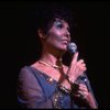 Singer Lena Horne performing a number from her one-woman Broadway show "Lena Horne: The Lady And Her Music." (New York)