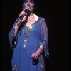 Singer Lena Horne performing a number from her one-woman Broadway show "Lena Horne: The Lady And Her Music." (New York)