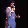 Singer Lena Horne performing a number from her one-woman Broadway show "Lena Horne: The Lady And Her Music." (New York)