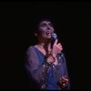 Singer Lena Horne performing a number from her one-woman Broadway show "Lena Horne: The Lady And Her Music." (New York)
