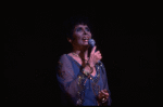 Singer Lena Horne performing a number from her one-woman Broadway show "Lena Horne: The Lady And Her Music." (New York)