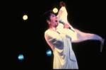 Singer Lena Horne performing a number from her one-woman Broadway show "Lena Horne: The Lady And Her Music." (New York)