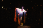 Singer Lena Horne performing a number from her one-woman Broadway show "Lena Horne: The Lady And Her Music." (New York)