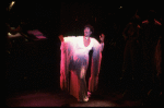 Singer Lena Horne performing a number from her one-woman Broadway show "Lena Horne: The Lady And Her Music." (New York)