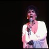 Singer Lena Horne performing a number from her one-woman Broadway show "Lena Horne: The Lady And Her Music." (New York)